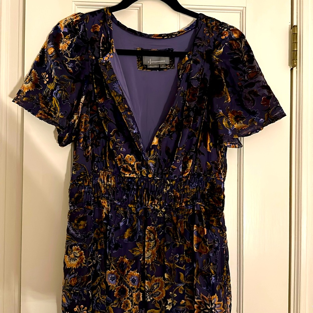 Gorgeous velvet maxi from Anthropologie